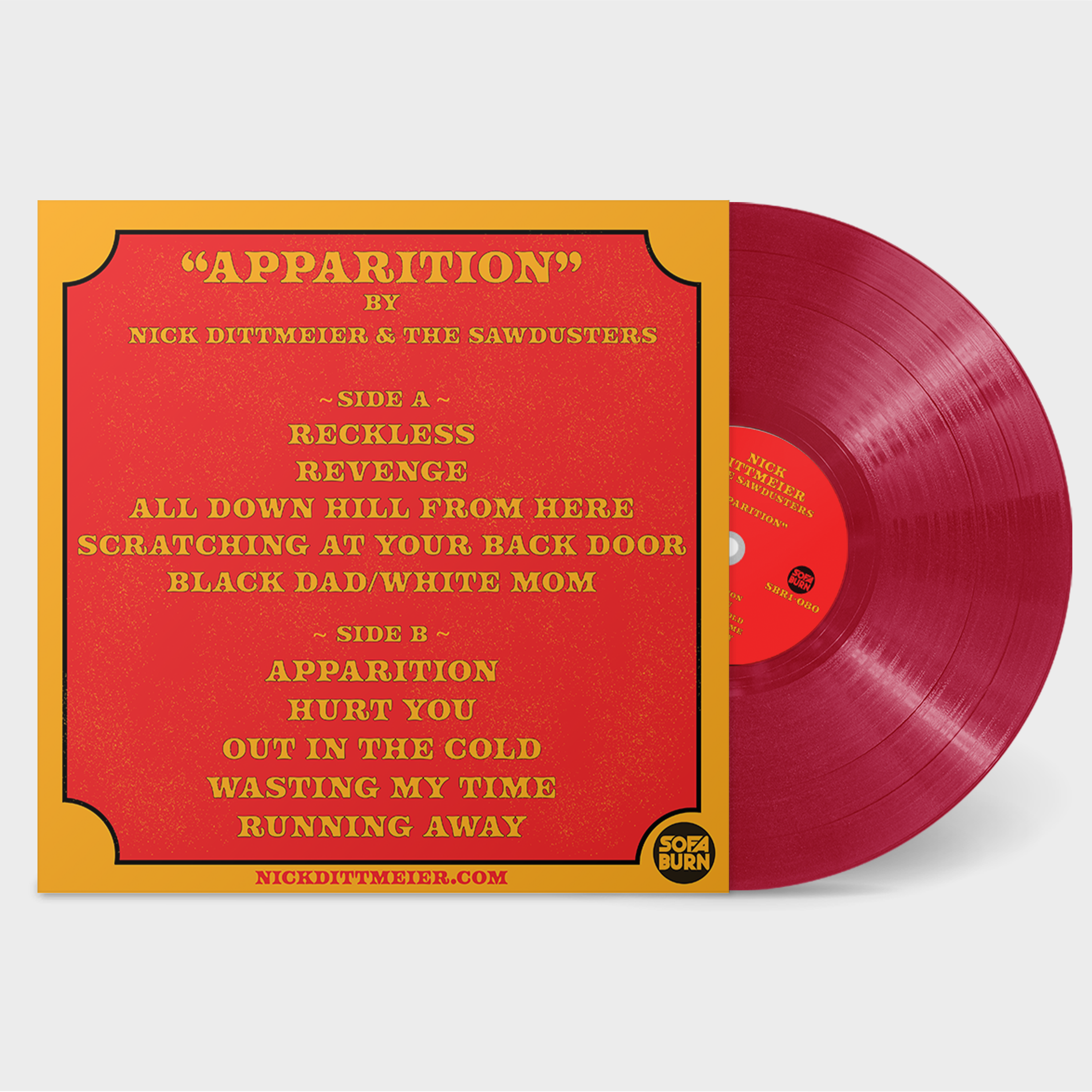 PRE-ORDER Nick Dittmeier & the Sawdusters - 'Apparition'